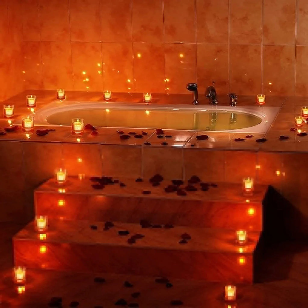 30Pcs Romantic Unscented Floating Candles DIY Round Decor Party Supplies for Dinners Anniversary Weddings Valentines Events Lootquake LLC