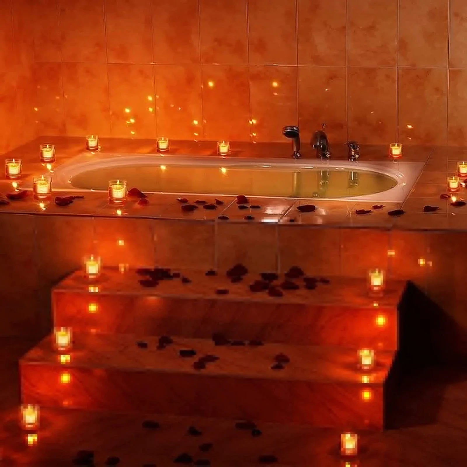 30Pcs Romantic Unscented Floating Candles DIY Round Decor Party Supplies for Dinners Anniversary Weddings Valentines Events Lootquake LLC