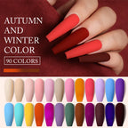 URSUGAR 7.5ml Solid Color Gel Polsih Classic Matte Glossy DIY Nail Art Trendy Reflective Glitter Nail Gel UV LED Soak Off Lootquake LLC
