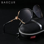 BARCUR Sunglasses Trendy Butterfly Design Fashion Women Sunglasses Polarized Lens Ladies Sun Glasses UV400 Protection for Hot Summer Days Stevvex