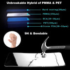 3PCS 100D Ceramic Protective Glass For iPhone 14 13 12 Mini 11 Pro XR XS Max X 8 7 Plus SE 2020 Soft Screen Protector Film Series Tempered Glass Screen Protector Stevvex