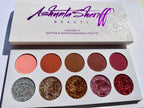 Ashunta Sheriff Beauty Unicorn II Glitter & Matte Shadow Palette - SJB-DIAMOND ELITES