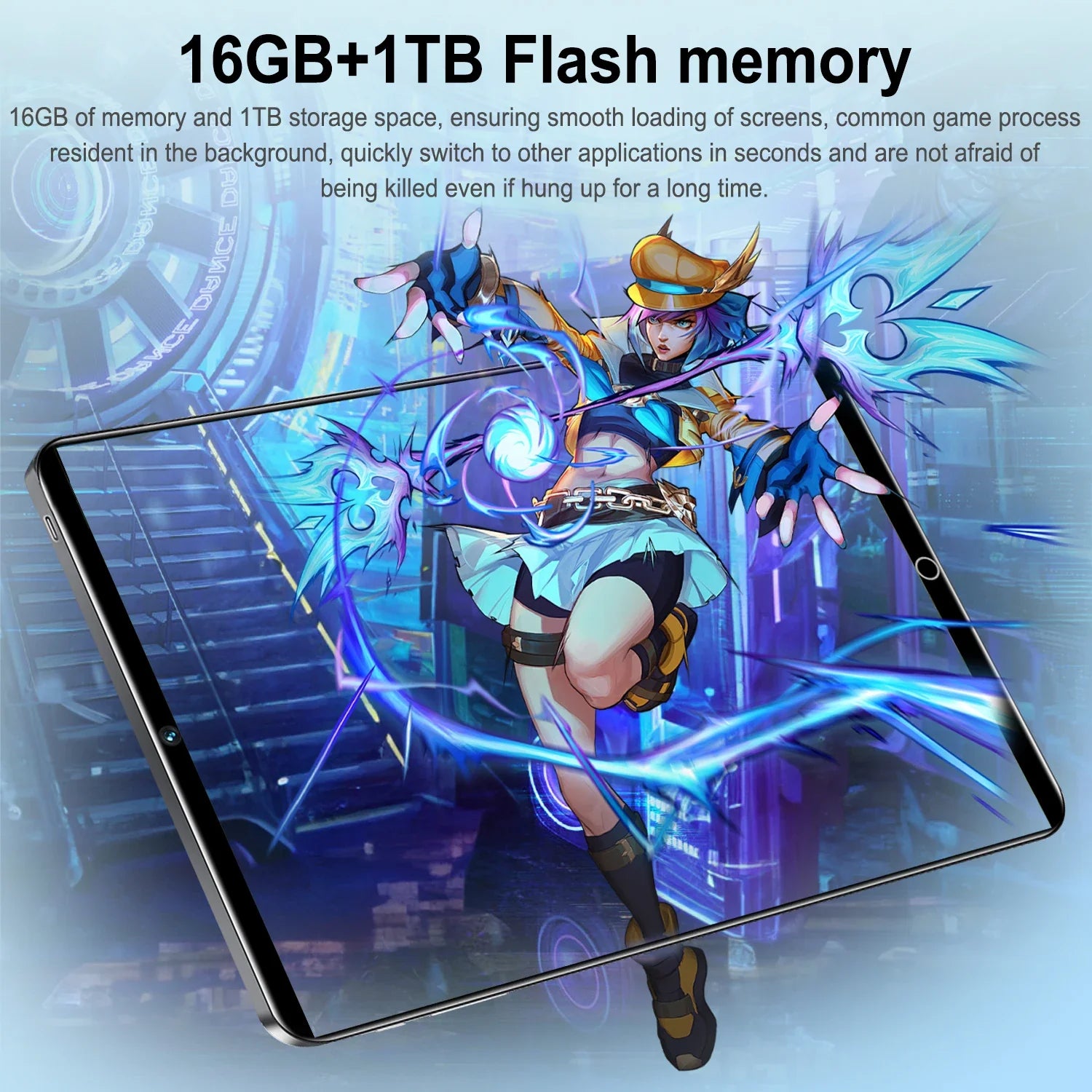 2024 Tablet Android 12000 mAh Global Version 16GB Ram 1TB Rom New Network 11.6 inch 10 Core Android 13.0 Wifi Tablet Lootquake LLC