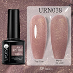URSUGAR 7.5ml Solid Color Gel Polsih Classic Matte Glossy DIY Nail Art Trendy Reflective Glitter Nail Gel UV LED Soak Off Lootquake LLC