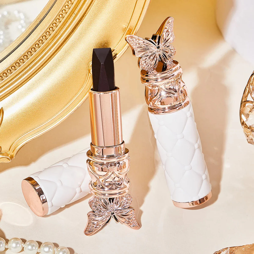 Ocheal Satin-Like Color-Holding Tri-Color Lipstick  Waterproof Long Lasting Liquid Lipstick Tint Moisturizing Tear Off Lip Stain Lootquake LLC