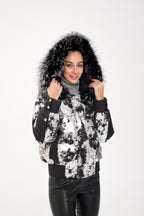 Glacier Fox Collar Down Fill Puffer - SJB-DIAMOND ELITES