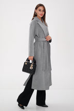 Pre-Order. Re-Stock Ships February 2026. Cambridge Comfort Wraparound Wool Cashmere Coat - SJB-DIAMOND ELITES