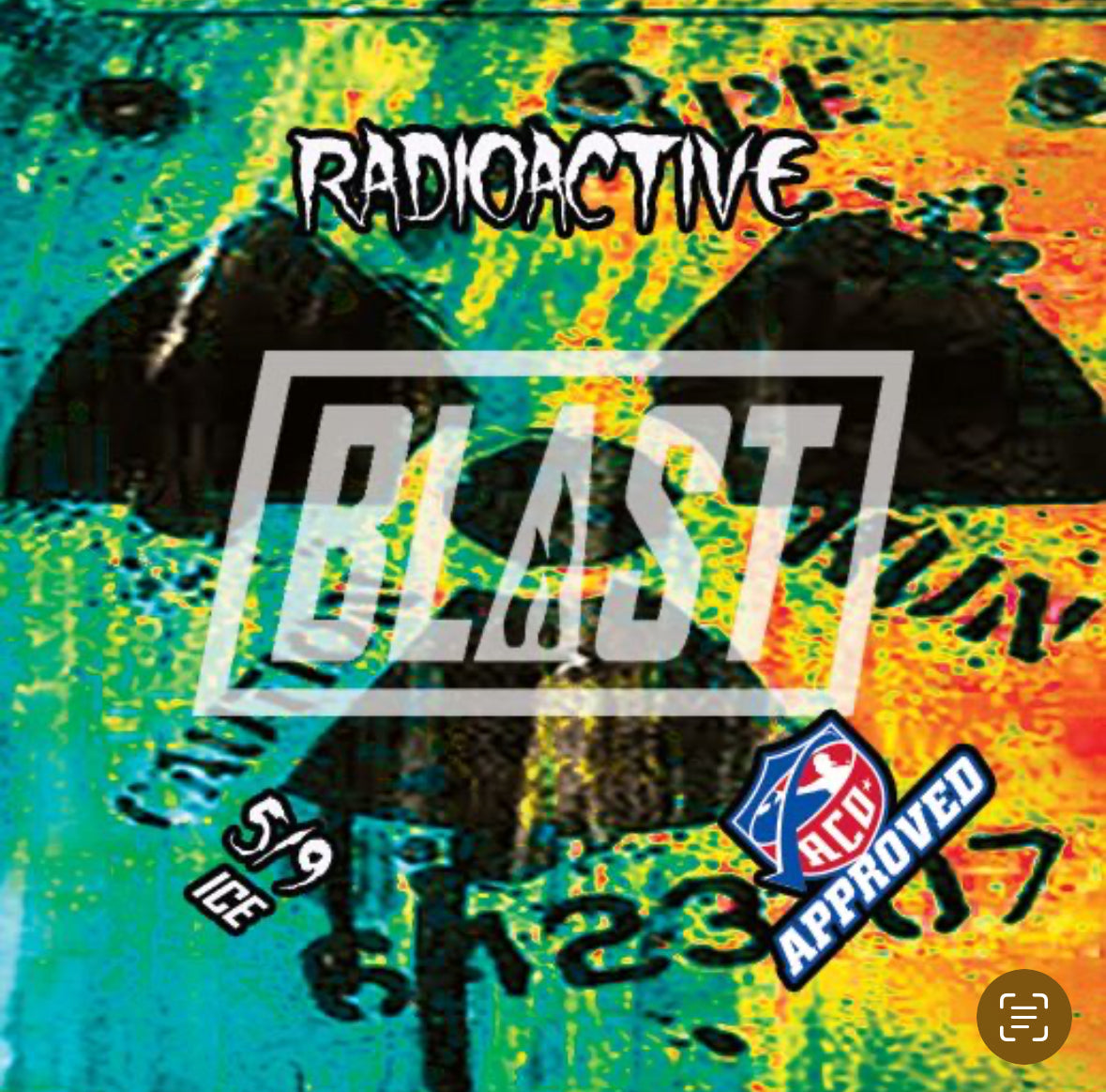 Radioactive Pro Bags 5/9 with ICE Pro Flat Fill. ACO Approved blastcornhole