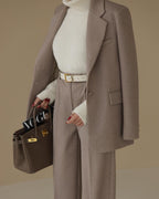 Akron Wool Blend Blazer - SJB-DIAMOND ELITES