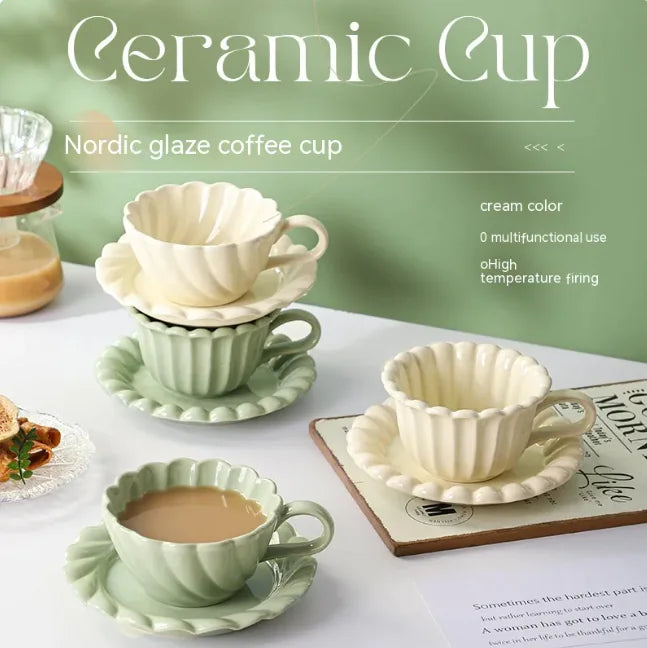 Ceramic Coffee Cup Set Pi-Mart