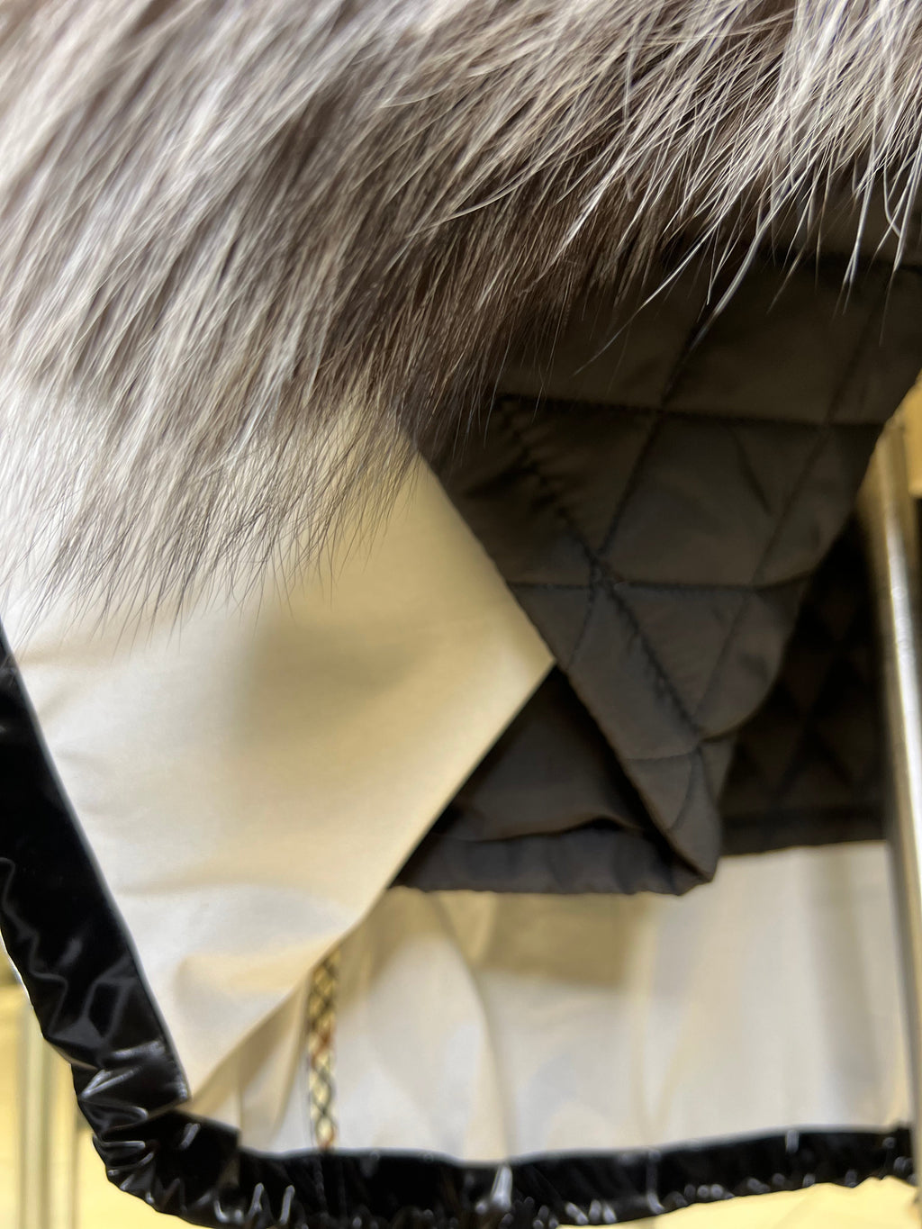 Genuine Silver Fox Fully Lined Hood Rabbit Insulated Parka Alaska® Outerwear Company