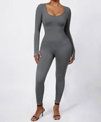 Long Sleeve Jumpsuit Pi-Mart