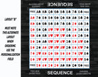 Sequence  Game - SJB-DIAMOND ELITES