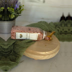 Rustic Handmade Wooden Stand Tray - Display Base, Candle And Soap Holder