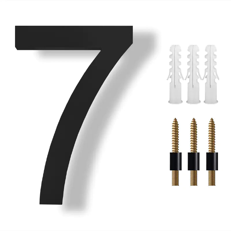 Acrylic Floating House Number Pi-Mart