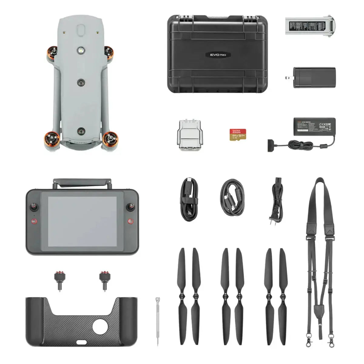 Autel Robotics EVO Max 4TXE 8K Drone with Smart Controller V3 UAV Tactical