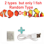Cats USB Charger Interactive Toy Fish Pi-Mart