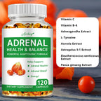Adrenal Support - Releases Adrenal Fatigue, Cortisol Manager, Relaxes Stress and Anxiety, and Boosts Mood - 120 Capsules Lootquake LLC