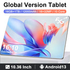 2025 New 10.36Inch Original Tablet 16GB Ram 1TB Rom Android13.0 Dual SIM 10 Core 12000mAh Bluetooth WIFI 5G Network Tablet PC Lootquake LLC
