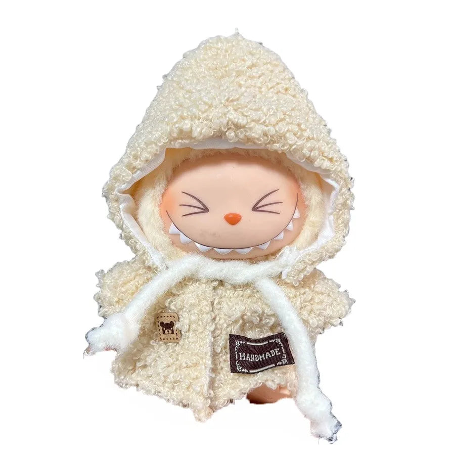 Labubu 17cm Fashion Doll Cute Plush Doll Clothes Set for Boys with Clothing And Accessories Suitable for Fashion Plush Dolls Lootquake LLC