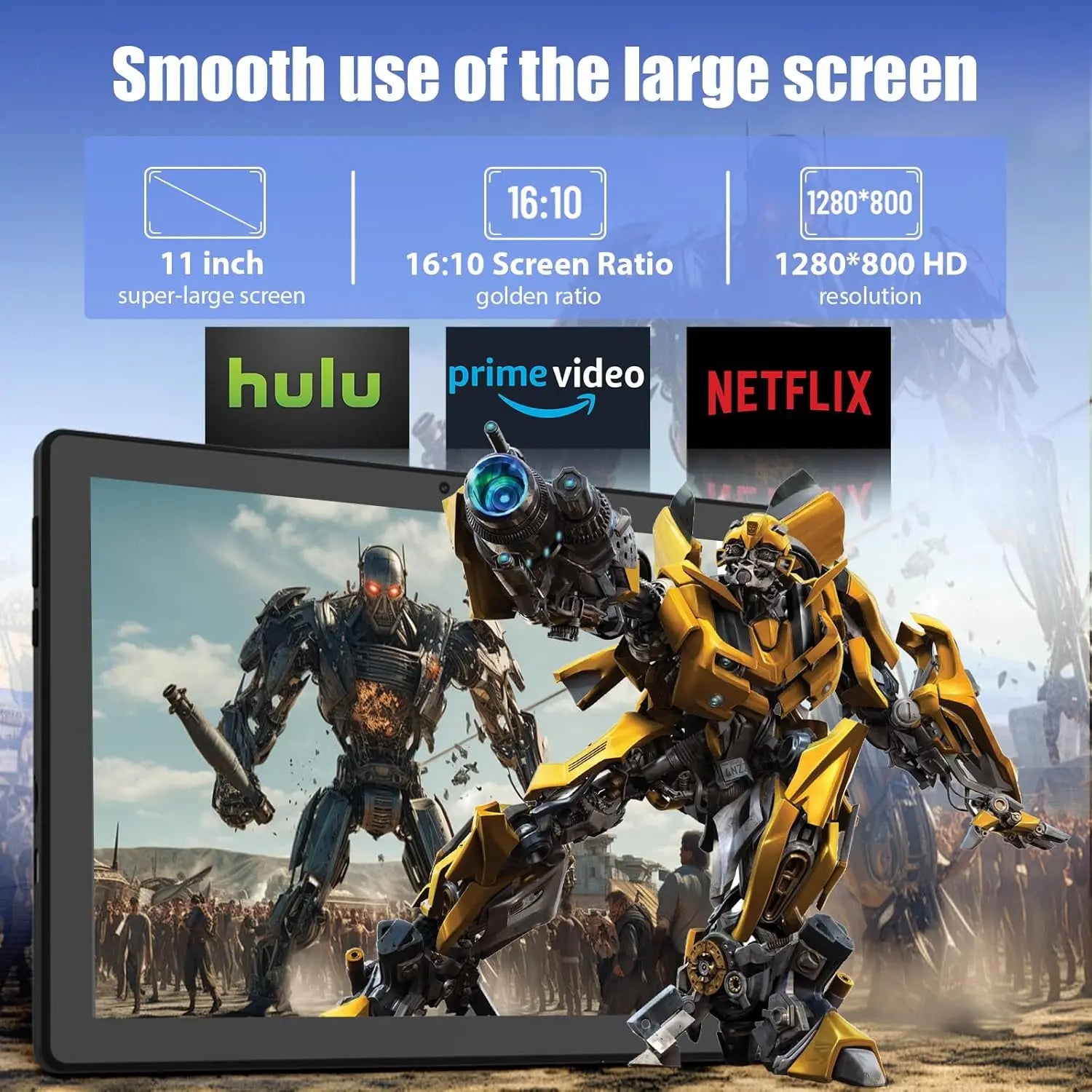 A7L 10.1 Inch Android14 Tablet 14GB RAM 64GB ROM Octa-Core Processor HD IPS WiFi Protective Case Pen Keyboard Mouse Headphone PC Lootquake LLC