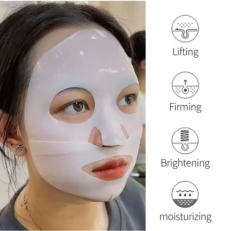 4 pieces of collagen sleeping mask, hydrating, moisturizing and whitening, translucent, thinning, smooth and tender skin Lootquake LLC