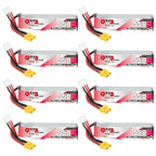 GNB 2S 7.6V 550mAh 100C/200C HV Lipo Battery For Happymodel FPV Racing Cine Whoop BetaFPV RC Drone With XT30U-F Plug