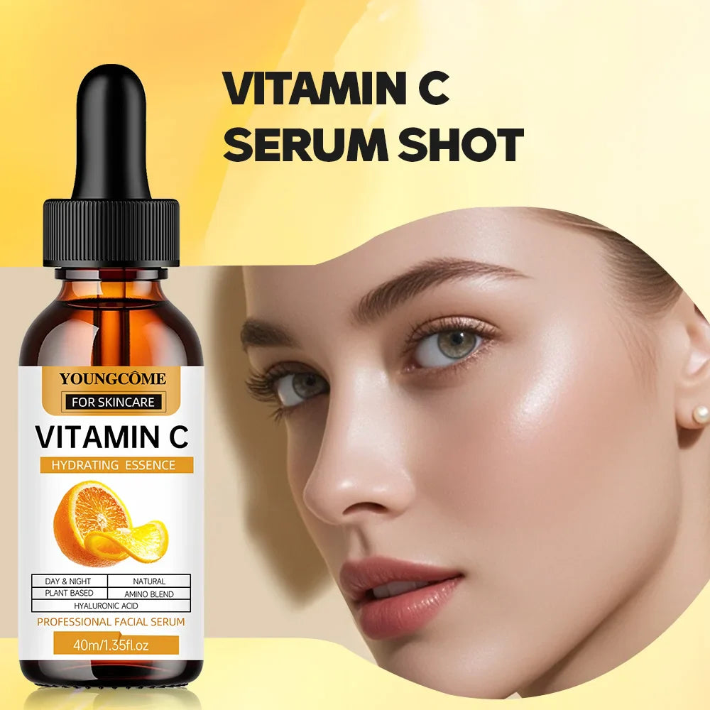 Vitamin C Hydrating Serum 5 functions Facial Moisturizing Repair Essence Facial Shrink Pores Brightning Korean SkinCare Products Lootquake LLC