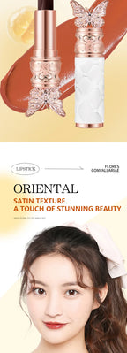 Ocheal Satin-Like Color-Holding Tri-Color Lipstick  Waterproof Long Lasting Liquid Lipstick Tint Moisturizing Tear Off Lip Stain Lootquake LLC