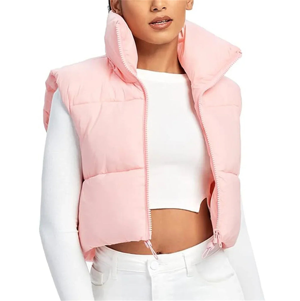 CozyChic Women's Quilted Short Vest 2025