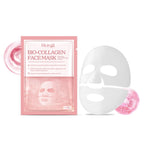 Bio-Collagen Real Deep Mask Hydrolyzed Collagen Soluble Rejuvenation Pore Shrinking  Brightening Refresh Moisturizing Sheet Mask Lootquake LLC