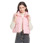 CozyChic Women's Quilted Short Vest 2025