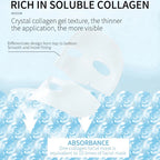 4 pieces of collagen sleeping mask, hydrating, moisturizing and whitening, translucent, thinning, smooth and tender skin Lootquake LLC