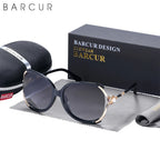 BARCUR Sunglasses Trendy Butterfly Design Fashion Women Sunglasses Polarized Lens Ladies Sun Glasses UV400 Protection for Hot Summer Days Stevvex