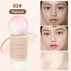 2-color Liquid Foundation BB Cream - Matte Cream, Long-lasting 24-hour Coverage Waterproof, Sodium Hyaluronate and Vitamin E Lootquake LLC
