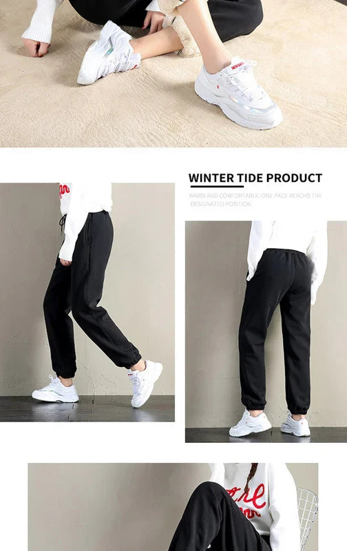 Cozy Luxe Harem Sweatpants with Drawstring THRIXINE