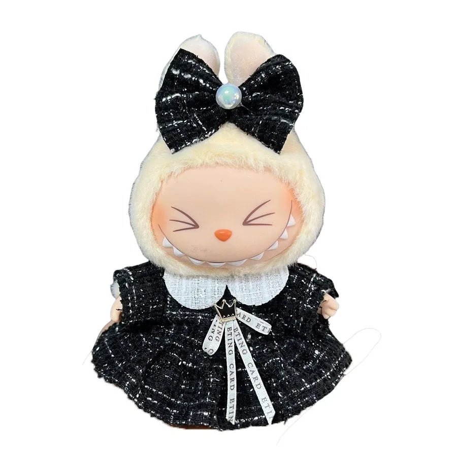 Labubu 17cm Fashion Doll Cute Plush Doll Clothes Set for Boys with Clothing And Accessories Suitable for Fashion Plush Dolls Lootquake LLC