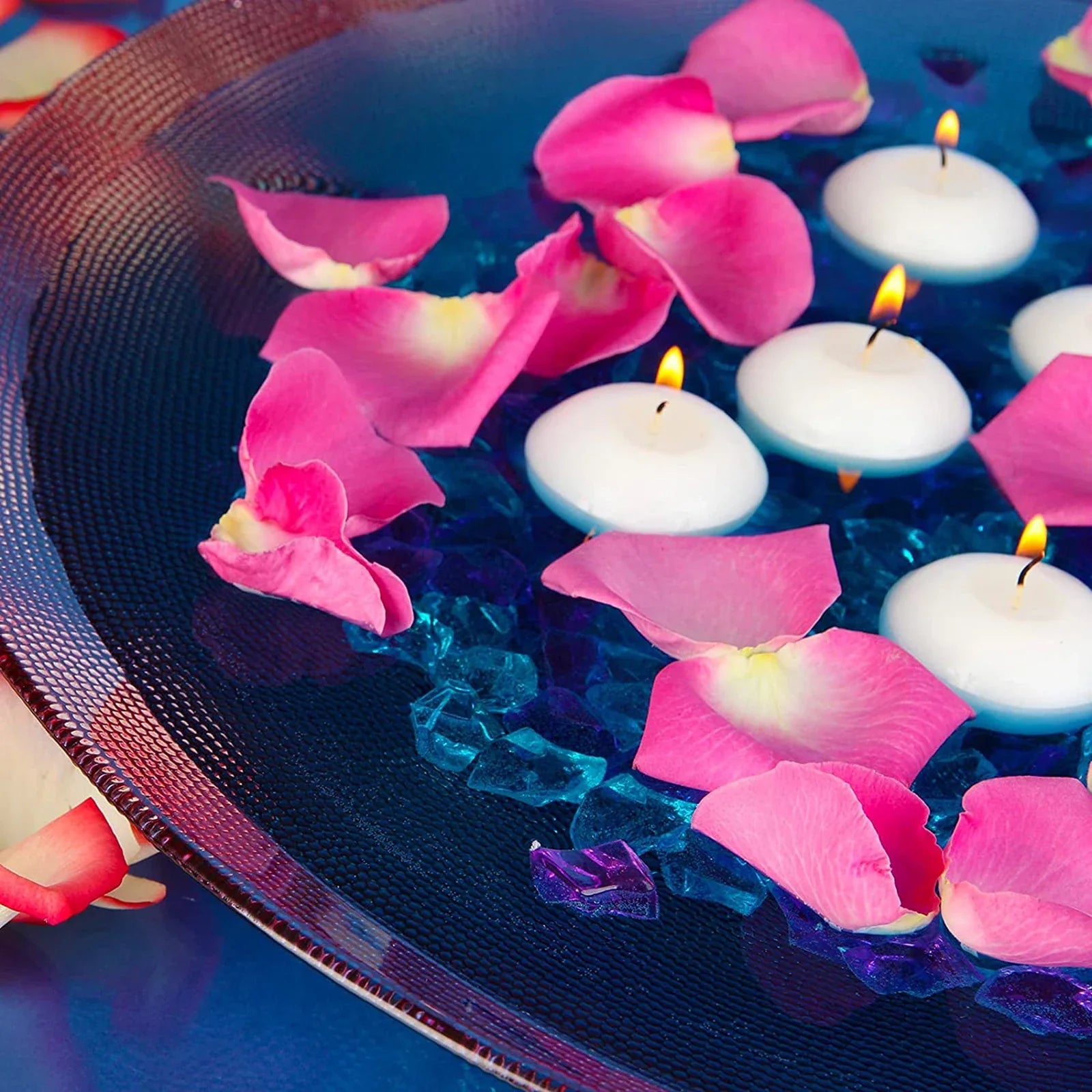30Pcs Romantic Unscented Floating Candles DIY Round Decor Party Supplies for Dinners Anniversary Weddings Valentines Events Lootquake LLC