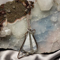 Agate "Guitar" Wire Wrap Crystal Pendant #2 - SJB-DIAMOND ELITES