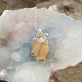 Agate Oval Wire Wrap Crystal Pendant - SJB-DIAMOND ELITES