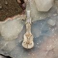 Agate "Violin" Wire Wrap Crystal Pendant - SJB-DIAMOND ELITES
