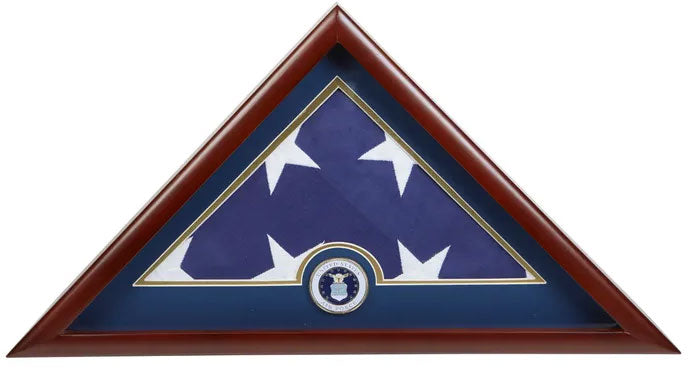 Air Force Frame, Air Force Flag Display Case, Air Force Gifts - 5' x 9.5' Flag. The Military Gift Store