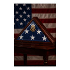 American Burial Flag Box - 5 ft x 9.5 ft American Burial Flag. The Military Gift Store
