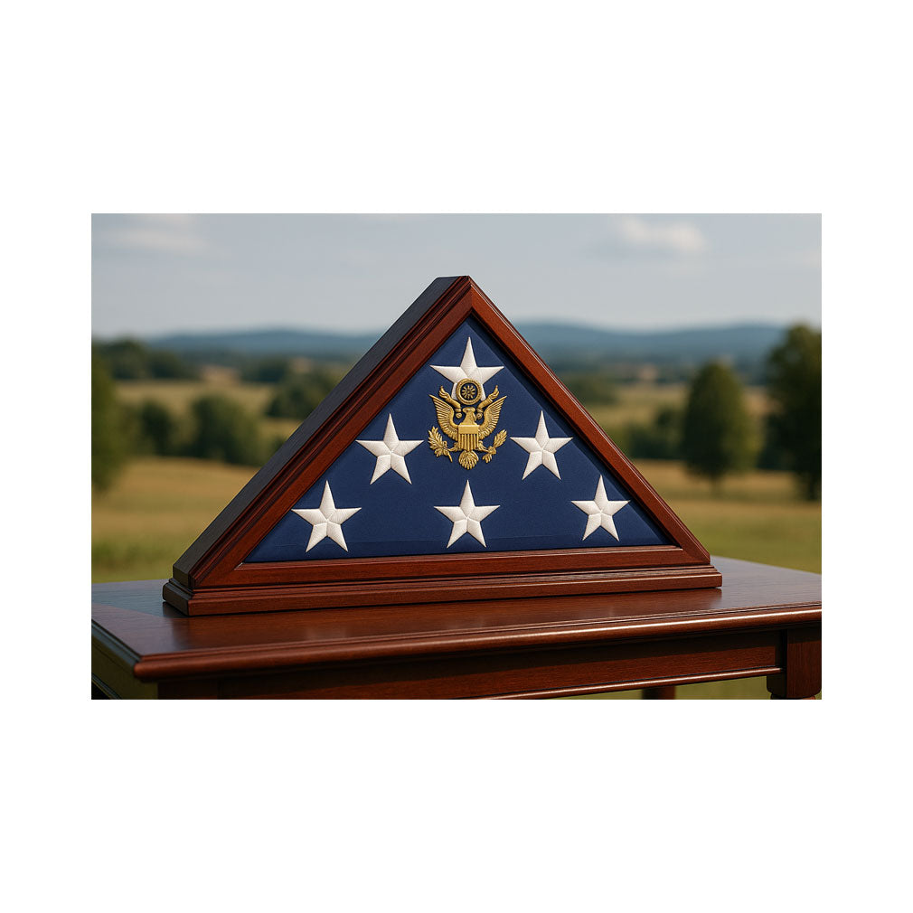 American Burial Flag Box - 5 ft x 9.5 ft American Burial Flag. The Military Gift Store