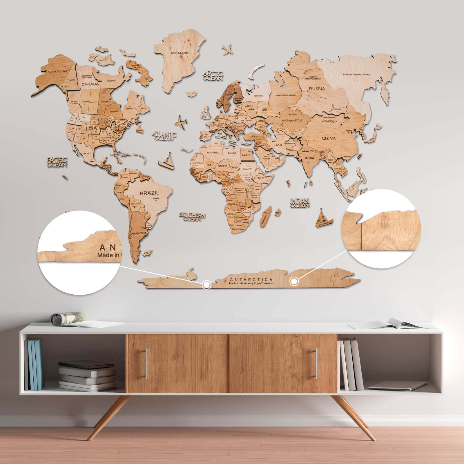 Antarctica For Maps in natural colors Enjoy The Wood