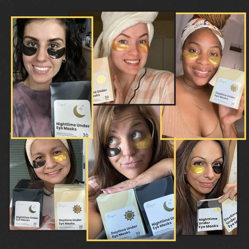 Under Eye Patches for Puffy Eyes and Dark Circles (60 Pairs) | Infused Gel Eye Mask Patches for Dark Circle Under Eye Support of Eye Bags & Puffiness | Ideal for Bridesmaids Gifts & Bachelorette Party Pi-Mart
