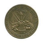 Army Service Medallion, Brass Army Medallion The Military Gift Store