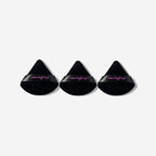 Ashunta Sheriff Beauty Velvet Hypoallergenic Ultra Soft Black Puffs (3-Pack) Ashunta Sheriff Beauty
