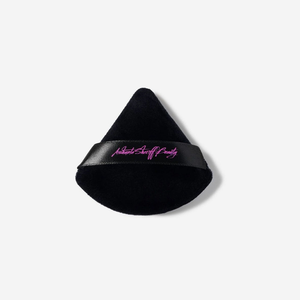 Ashunta Sheriff Beauty Velvet Hypoallergenic Ultra Soft Black Puffs (3-Pack) Ashunta Sheriff Beauty