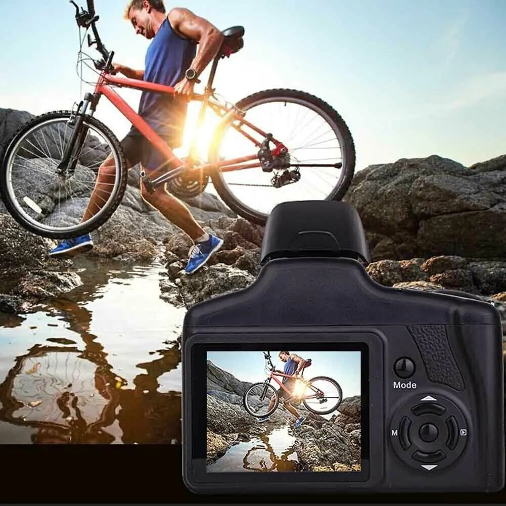 Digital Camera 3.0 Inch TFT LCD Screen 16X Zoom HD 16MP 1080P Anti-Shake Mic US Pi-Mart